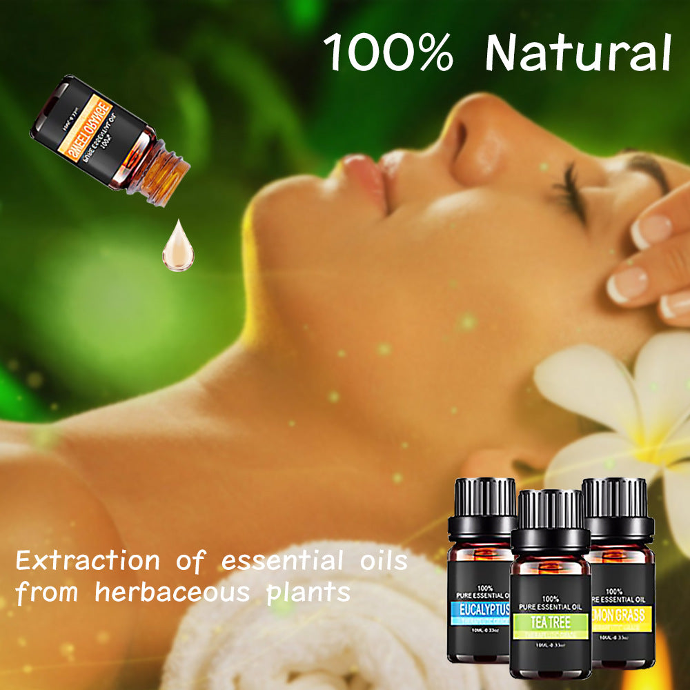 TheraScents™ Essential Oil Collection (For BreatheGlow™ Humidifier & Aromatherapy Use)